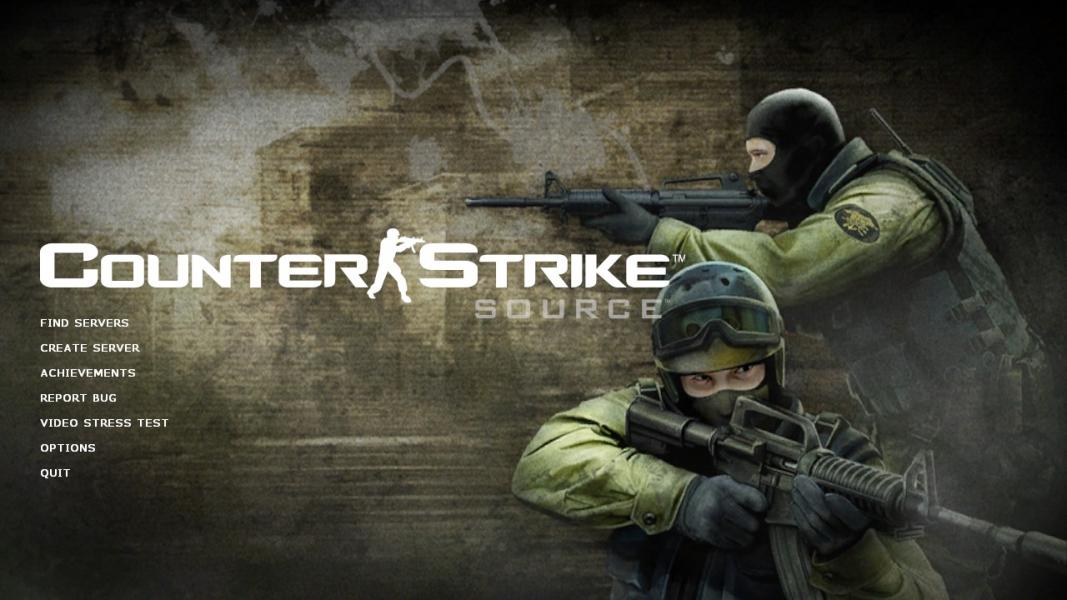 Counter-Strike: Source Title Screen